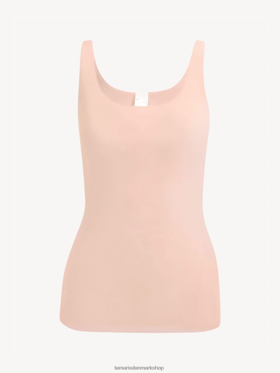 Tamaris Kvinder top - beige/cremebrun XVXV8T2543 tøj