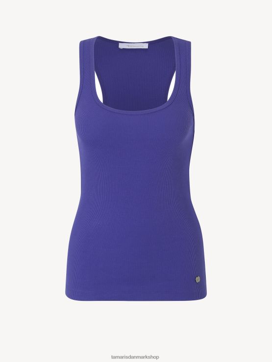 Tamaris Kvinder top - blå/dyb blå XVXV8T2438 tøj