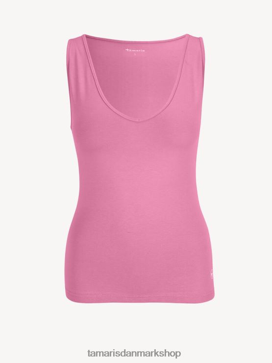 Tamaris Kvinder top - rose/pink nellike XVXV8T2466 tøj