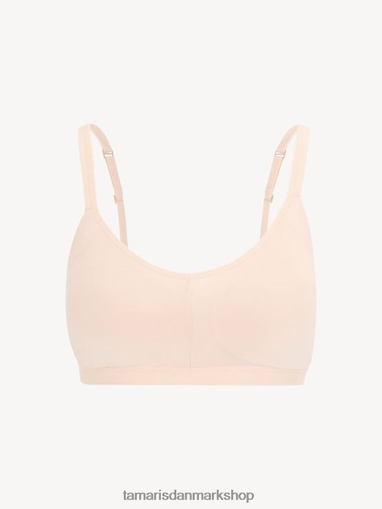 Tamaris Kvinder bustier - beige/creme tan XVXV8T2380 tøj