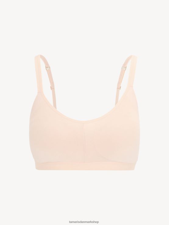 Tamaris Kvinder bustier - beige/creme tan XVXV8T2380 tøj