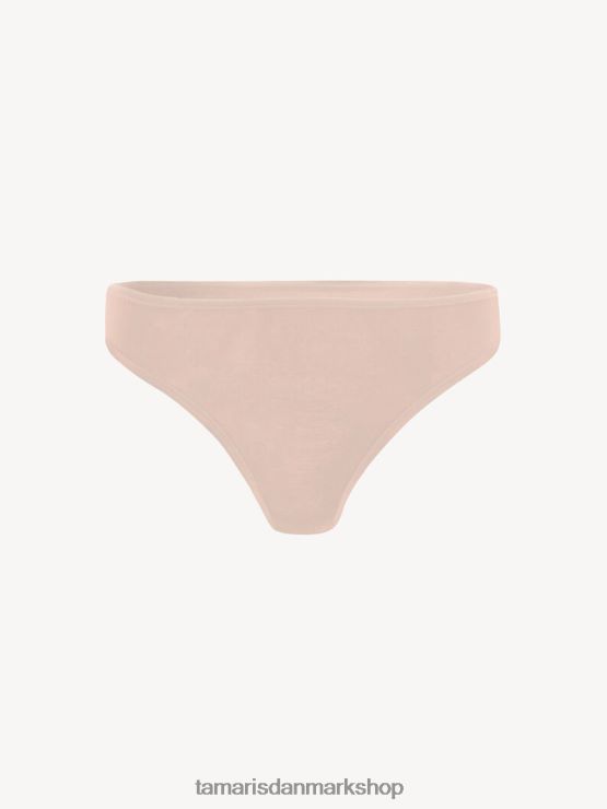Tamaris Kvinder thong - beige/creme tan XVXV8T2369 tøj