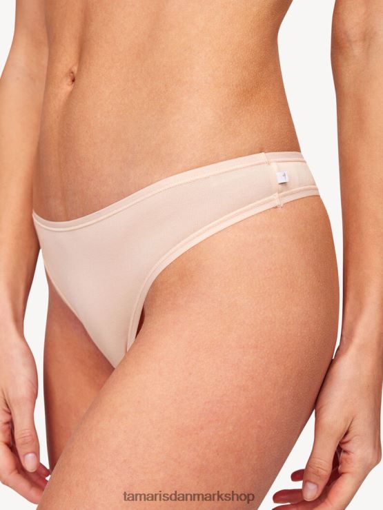 Tamaris Kvinder thong - beige/creme tan XVXV8T2369 tøj