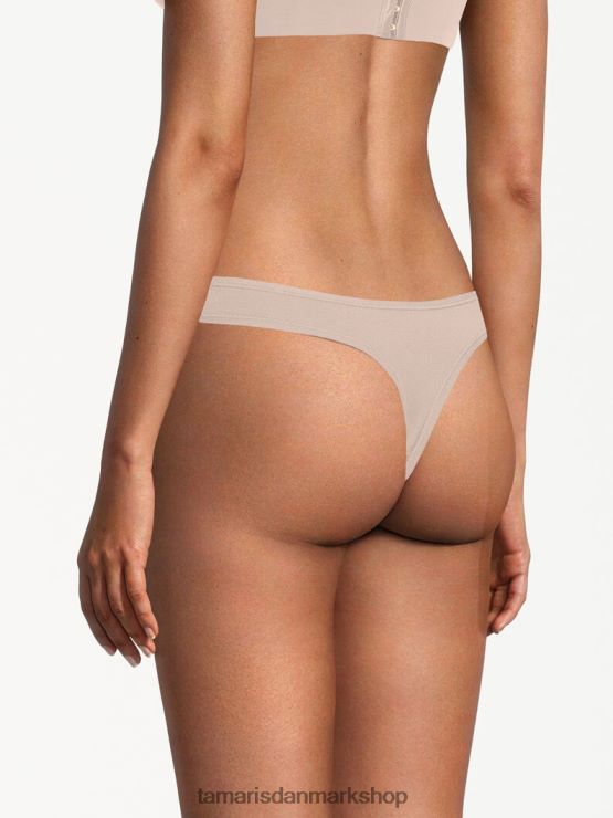 Tamaris Kvinder thong - beige/creme tan XVXV8T2369 tøj